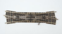 Fleischmann N 9185 Doppelkreuzung Rechts m.Antrieb 111mm...