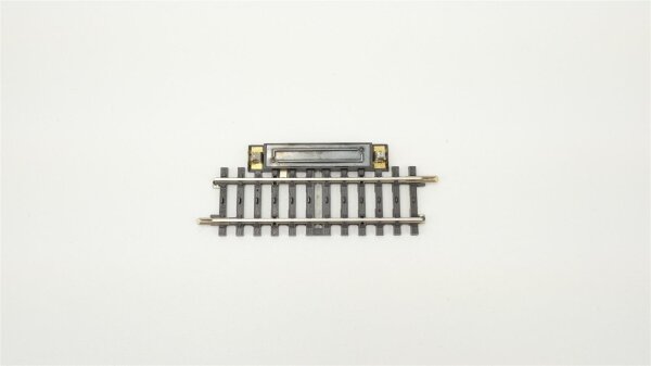 Märklin H0 2299 Schaltgleis gerade Länge 1/2 = 90 mm (gebrauchter Zustand)