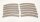 Fleischmann H0 6125 Gleis gebogen R 420 mm 36° 12 Stück (Farbreste)
