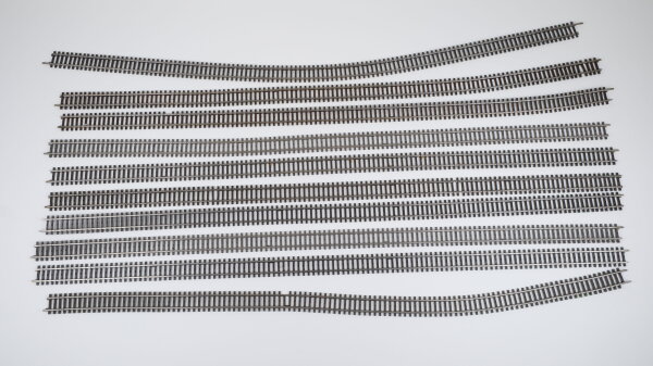 Märklin H0 2205 Gerades Flexgleis 900 mm 10 Stück (Farbreste)