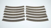 Fleischmann H0 6125 Gleis gebogen R 420 mm 36° 12...