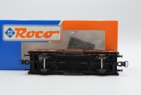 Roco H0 46100 Gedeckter Güterwagen (195 678, Braun) DB