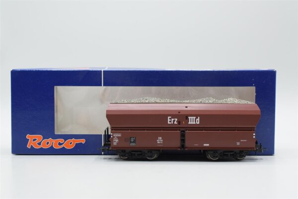 Roco H0 67710 Selbstentladewagen (610 597, Erz IIId) DB