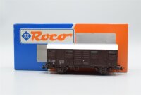 Roco H0 46412 Gedeckter Güterwagen (120 0 246-6, Gmms, Braun) ÖBB