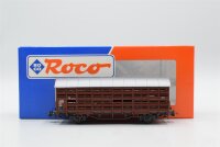 Roco H0 46035 Viehtransportwagen (332 643, RIV) DB