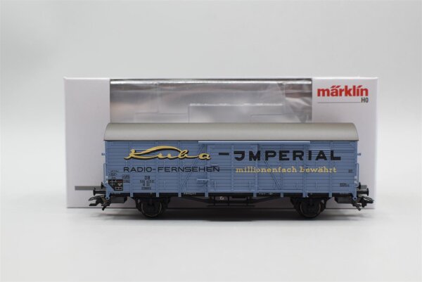 Märklin H0 48161 Gedeckter Güterwagen KUBA IMPERAIL  GI 22 der DB  INSIDER Jahreswagen 2011