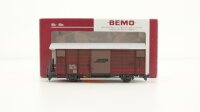 Bemo H0m 2250 153 Nostalgie-Güterwagen Jahreswagen...
