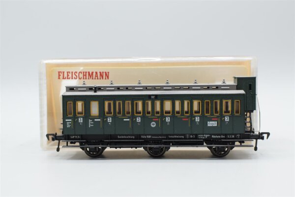 Fleischmann H0 5094 Abteilwagen mit Bremserhaus 1561 Köln DRG