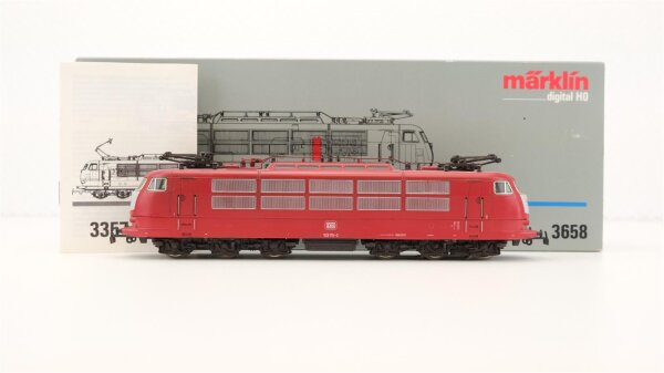 Märklin H0 3658 Elektrische Lokomotive BR 103 der DB Wechselstrom Digital Sound mfx