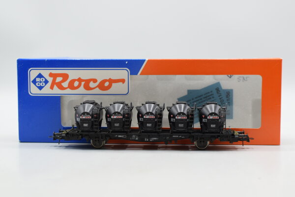 Roco H0 46535 Behältertragewagen (DEA) DB