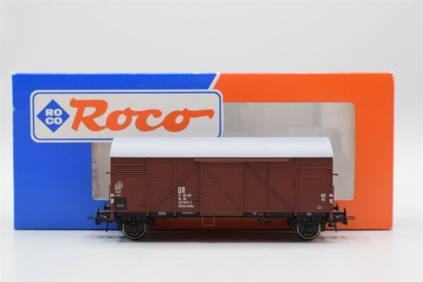 Roco H0 46973 Gedeckter Güterwagen DR
