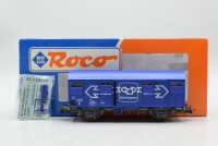 Roco H0 46417 ged. Güterwagen "Bahn Express" ÖBB