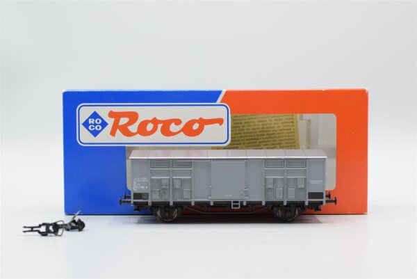 Roco H0 46000.8 ged. Güterwagen mit Spitzdach FS