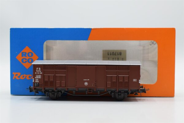 Roco H0 46000.1 ged. Güterwagen mit Spitzdach FS