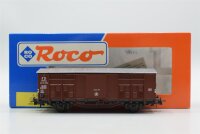 Roco H0 46000 ged. Güterwagen mit Spitzdach FS