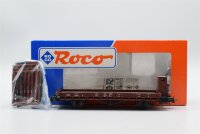 Roco H0 46481 Rungenwagen mit Bremserhaus DRG