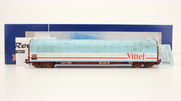 Roco H0 66317 Schiebeplanwagen "Vittel" SNCF