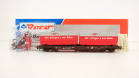 Roco H0 47028 Taschenwagen mit Wechselpritschen "Rail Cargo Austria" ÖBB
