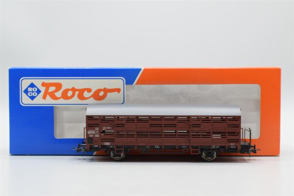 Roco H0 47265 Viehverschlagwagen DB