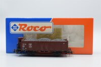 Roco H0 46278 Hochbordwagen mit Kohleladung DB