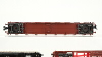 Märklin/u.a. H0 Konvolut Containertragwagen/ Rungenwagen/ Flachwagen DB