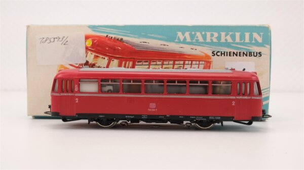 Märklin H0 3016 Triebwagen BR VT 95 / 795 der DB Wechselstrom Digitalisiert (Hellblaue OVP)