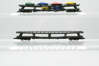 Märklin Z Konvolut Autotransportwagen DB