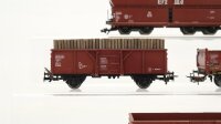 Märklin H0 Konvolut Hochbordwagen/ Selbstentladewagen DB