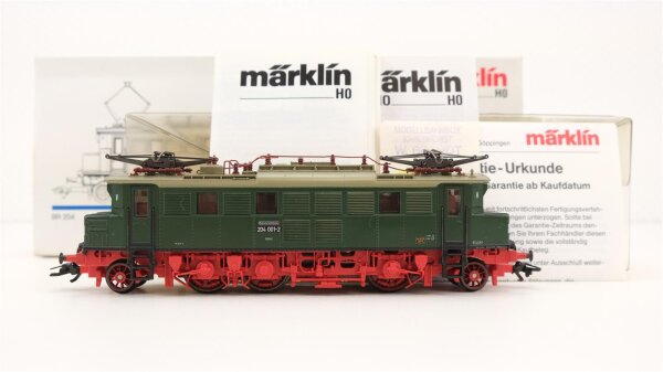 Märklin H0 8349 Elektrische Lokomotive BR 204 der DR (DDR) Gleichstrom (vermutlich verharzt)