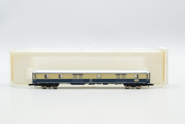 Märklin Z 8722 Reisezugwagen (Gepäckwagen, oceanblau/beige) Düm(s) 902 der DB