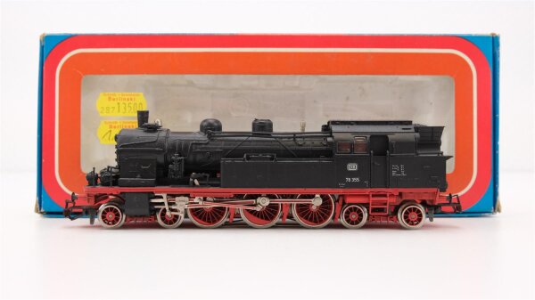 Märklin H0 3106 Tenderlokomotive BR 78 der DB Wechselstrom Analog (Blau-Rote OVP)