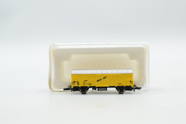 Märklin Z 8606 Gedeckter Güterwagen (Bananen) Ibbls der DB