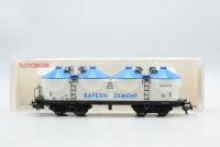 Fleischmann H0 5480 Silowagen (Bayern Zement) 358 001 DB