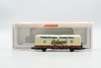 Arnold N 4470 Rungenwagen mit Plane "Weltenburger...