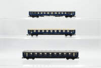 Fleischmann N Konvolut Abteilwagen (blau) 1.Kl., 2.Kl. DB
