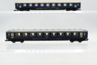 Fleischmann N Konvolut Abteilwagen (blau) 1.Kl., 2.Kl. DB