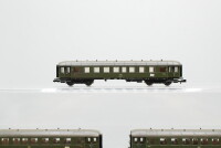 Roco N Konvolut Abteilwagen (grün), Grossraumwagen (grün), DB