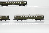Roco N Konvolut Abteilwagen (grün), Grossraumwagen (grün), DB