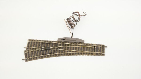 Fleischmann H0 6140 Weiche elektrisch links (gebrauchter Zustand)