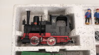 LGB G Starter-Set Dampflok mit Güterwagen...