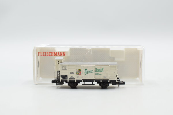 Fleischmann N 8357 Gedeckter Güterwagen Pilsener Urquell G 10 DRG