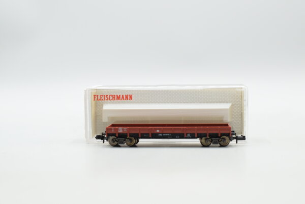 Fleischmann N 8281 Niederbordwagen Rklmm-tu 697 DB