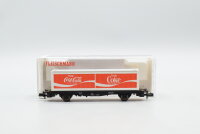 Fleischmann N 8243 Containertragwagen Coca Cola Lbs 593 DB