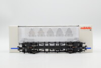 Märklin H0 47671 Behälter-Tragwagen (Container Alpi Käse) Lgjs der ÖBB