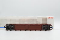 Märklin H0 4766 Rungenwagen mit Baustahlmatten  Snps 719 der DB