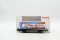 Märklin H0 94479 Behälter-Tragwagen (Containerwagen Schwalmbräu) BT 30