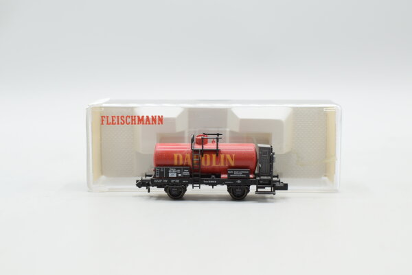 Fleischmann N 8846K Kesselwagen mit Bremserhaus Dapolin K.P.E.V.