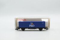Fleischmann N 8239K Containerwagen P & O Lbs 593 DB