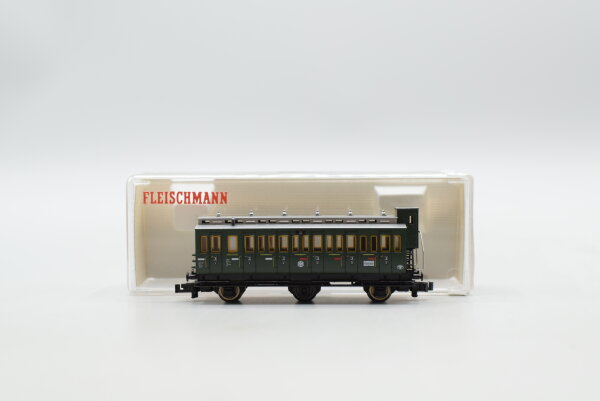 Fleischmann N 8094 Abteilwagen 3. Kl m. Bremserhaus C3Pr89 DRG