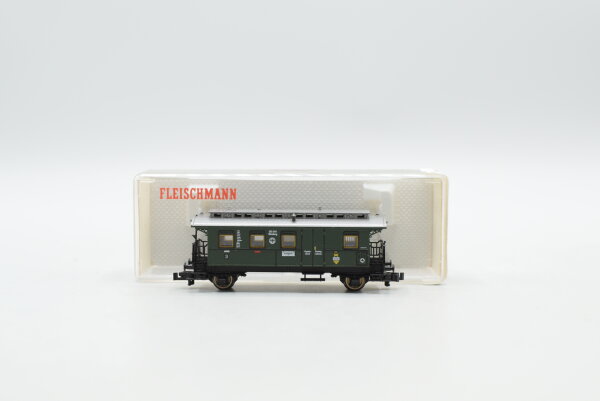 Fleischmann N 8065 Personenwagen 3. Kl mit Gepäckabteil B2iwe DRG